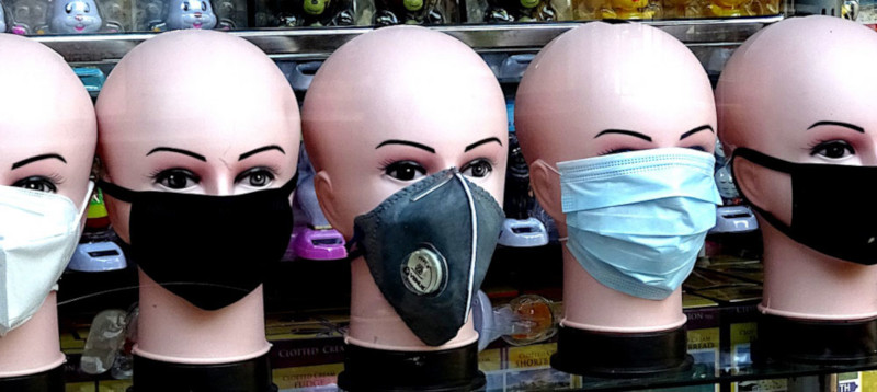 Masked Mannequins in the Time of Pandemic
