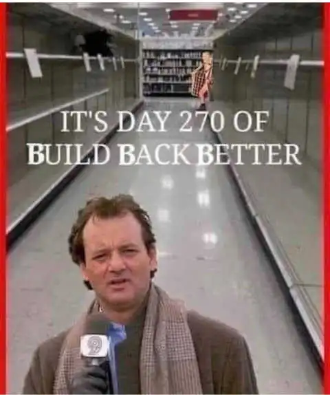 Bill Murray build back bettar