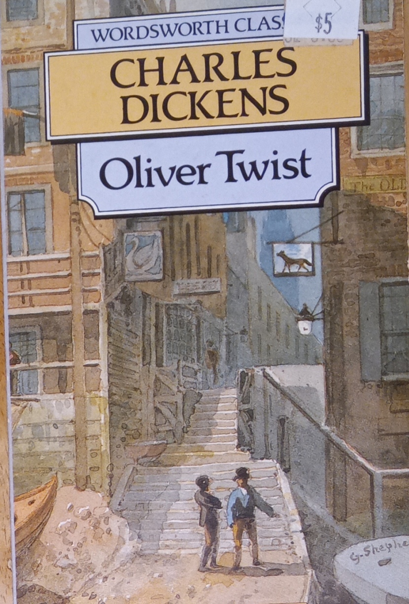 Oliver Twist by Charles Dickens [front cover]