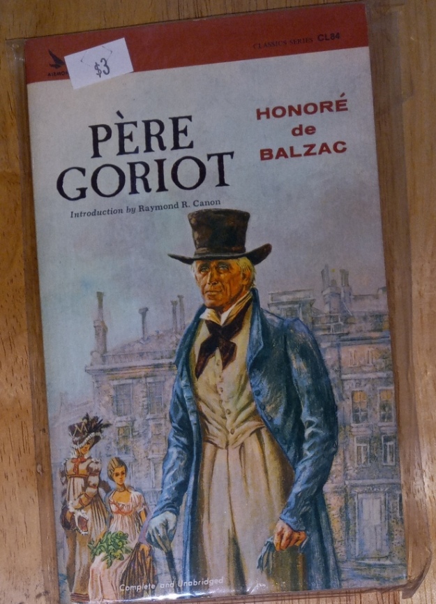 Père Goriot by Honoré de Balzac [front cover]