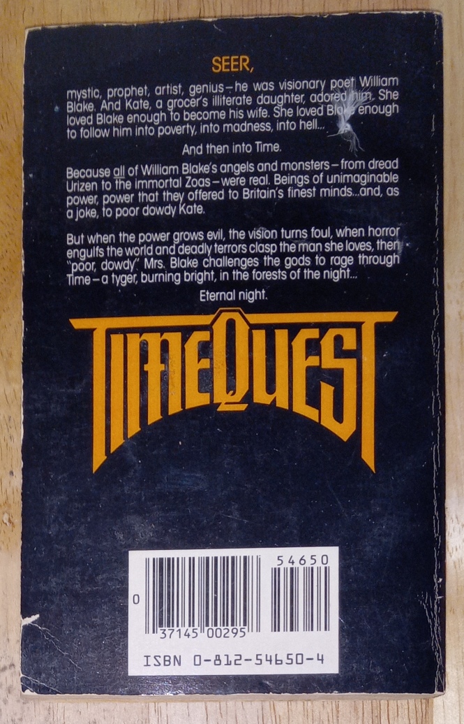 TimeQuest by Ray Faraday Nelson [back cover]