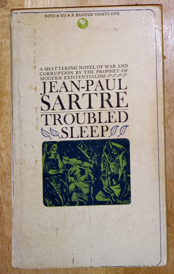 Troubled Sleep by Jean-Paul Sartre [front cover]