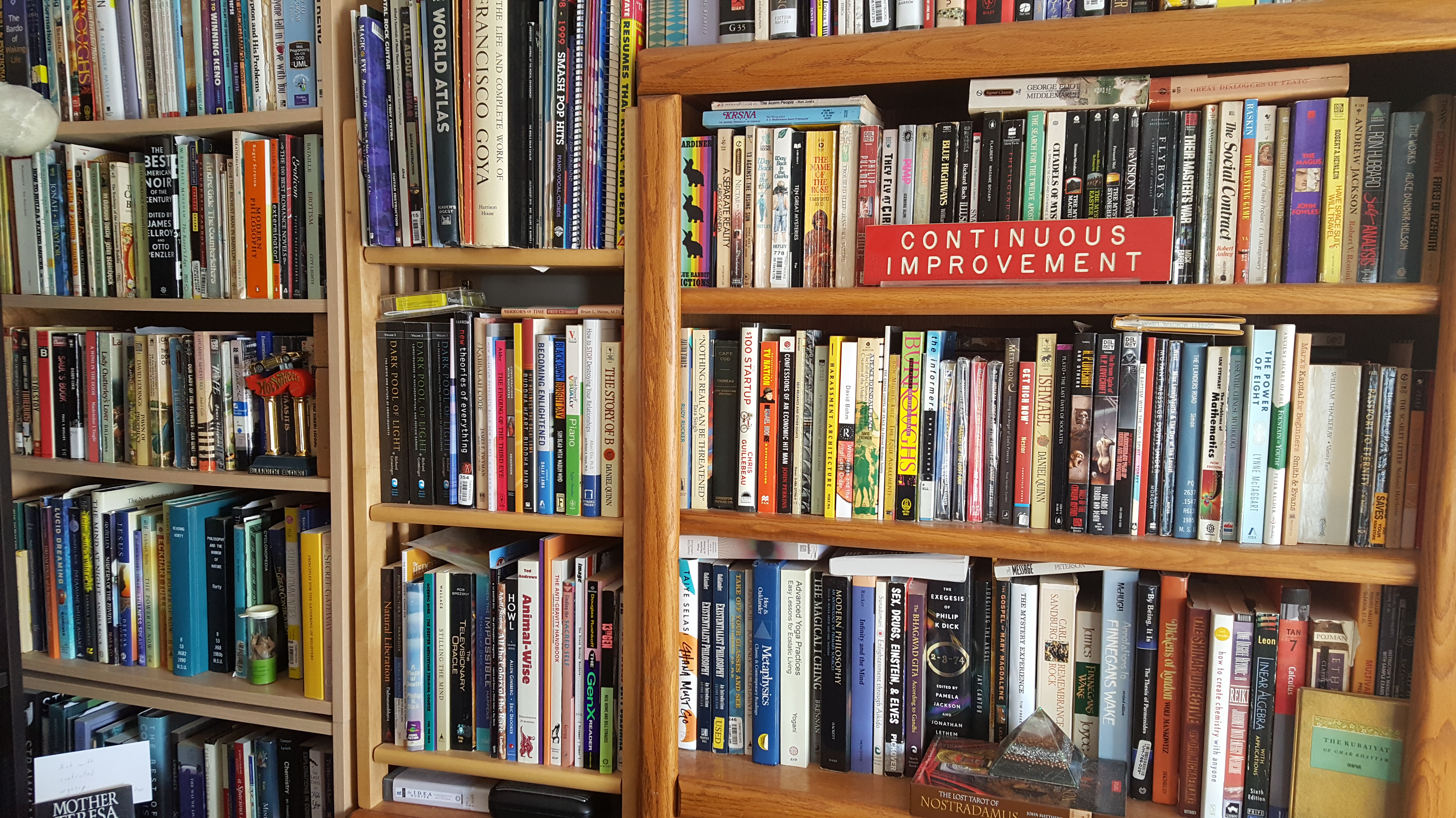Take a look at my bookshelf...