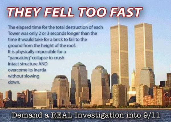 World Trade Center: 'They Fell Too Fast'