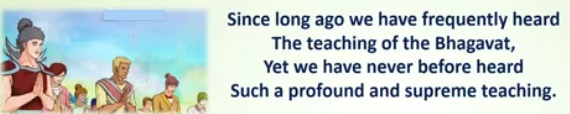 Since long ago we have frequently heard the teaching of teh Bhagavat...